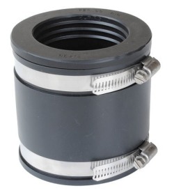 1056-3/250 3” x 2.5” Fernco Reducer Rubber Couple (see details)  - Fernco-Rubber-Couples-Reducing
