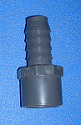 DURA 1432-131 1” spigot by 3/4” barb pvc COO:USA - Barb-Adapters-Slip-Spigot