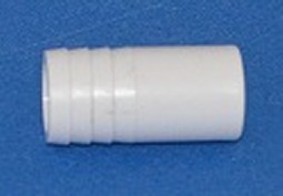 425-1000 1/2 spigot x 3/4 barb fitting WHITE - Barb-Adapters-Slip-Spigot