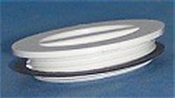 400-4140 White Flat Plug With Gasket 1½” MPT COO:USA - PVC-Fittings-Plugs-MPT