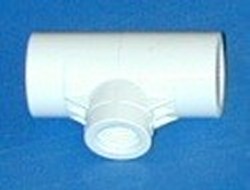 SPEARS 402-072 1/2 x 1/2 x 1/4 FPT (female NPT) COO: USA - PVC-Fittings-Tees-Reducing
