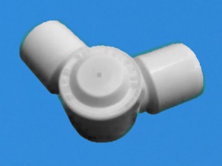 417-007 Variable Angle Push Button Furniture Grade Fitting - PVC-Fittings-Elbows-ANY-ANGLE