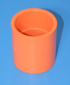 4229-020 2” couple orange for fire system pvc pipe COO:USA - PVC-Fire-Sprinkler-System-Parts