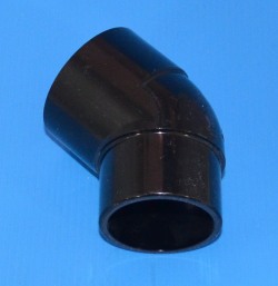 427-020B Black 2” 45° elbow slip x spigot COO:USA - PVC-