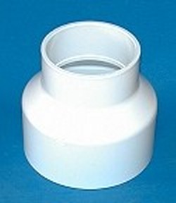 429-532-L 6 x 4 reducing couple, COO:CHINA - PVC-Fittings-Couples-Reducing