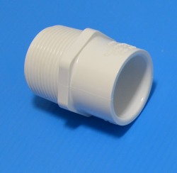 436-168 1.25MPT x 1 slip socket standard type COO: USA - PVC-