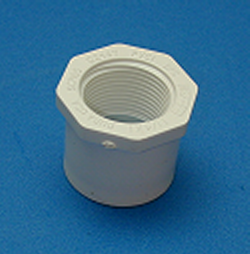 438-168 1.25 Spigot x 1 FPT COO:USA - PVC-Fittings-Reducer-Bushings