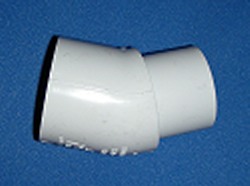 442-005 ½” ST elbow 22° COO:USA - PVC-Fittings-Elbows-22-degree-St