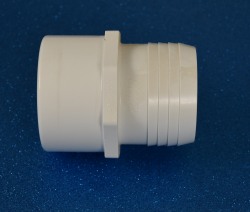 460-030 3 barb by 3 spigot white COO:USA - Barb-Adapters-Slip-Spigot
