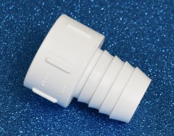 474-012 1.25 barb x 1.25 slip white COO:USA - Barb-Adapters-Slip-Spigot