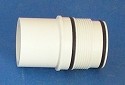 485-012 1¼” Spigot (IPS) x 1¼” Male Acme Thread COO:USA - PVC-Fittings-AcmeThread