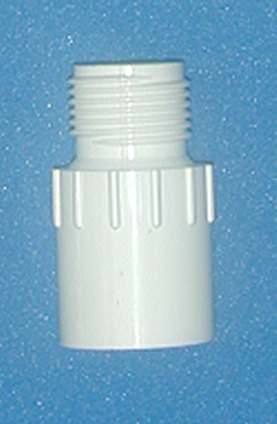 DURA 536-007 MGHose by 3/4” PVC Slip Socket / 1” Spigot - GardenHose-Male