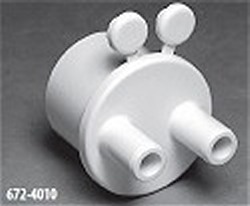 672-4010 2 3/8 barb x 1 spigot - Barb-Distributors