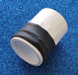 BS435-010SR Female Adapter 1” BSPT x 1” slip socket. - PVC-BSPT-Fittings