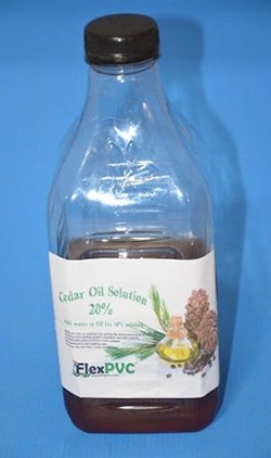 Cedar Oil Solution, 20%, 16oz in a Generic Container for refilling. - Cedar-Oil-Natural-Pesticide