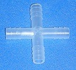 EC-12 Polypropylene Cross for ½” hose COO:ITL - Barb-Crosses
