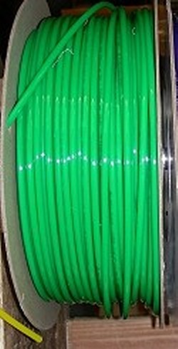 JG Brand 1/4” OD Polyethylene tubing ByTheFoot GREEN - JG-Polyethylene-Tubing-BTF