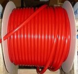 JG Brand 3/8 ID x ½” OD Polyethylene tubing ByTheFoot RED - JG-Polyethylene-Tubing-BTF