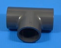 721 200 109 40mm DIN Metric Tee All Sales Final COO:SWZ - PVC-Fittings-Metric-Fitting
