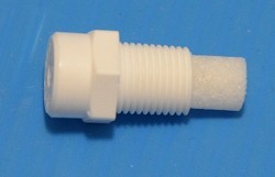 NEW WHITE Misting Nozzle with filter 1/8” MPT qty 1 - Misting-Nozzles
