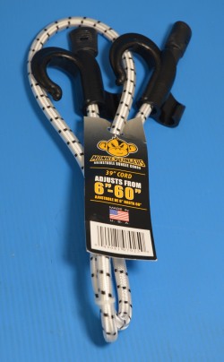 Monkey Fingers Adjustable Bungee Cord Adjusts from 6 to 60 COO:USA - Freebies