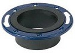 P800-SDR35 Special custom closest flange with SDR35 3” stub out * - PVC-DWV-Fittings-Closet-Flange