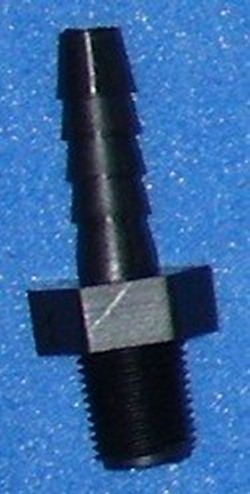 TA1024 1/8 mpt x 1/4 barb adapter - Barb-Adapters-Threaded