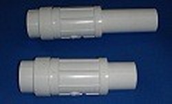 S118-30 3 Telescoping Couple Slip x Spigot COO:USA - PVC-Fittings-Couples-Telescoping