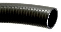 4” black custom length, FlexPVC® brand flexible PVC pipe. - Flex PVC By The Foot