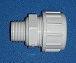 DURA SC36-010 1MPT x 1 Compression COO:USA - PVC-Compression-Adapters